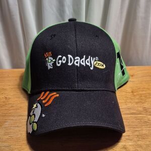 Izod Indy Racing Go Daddy Stretchfit Hat - NWOT